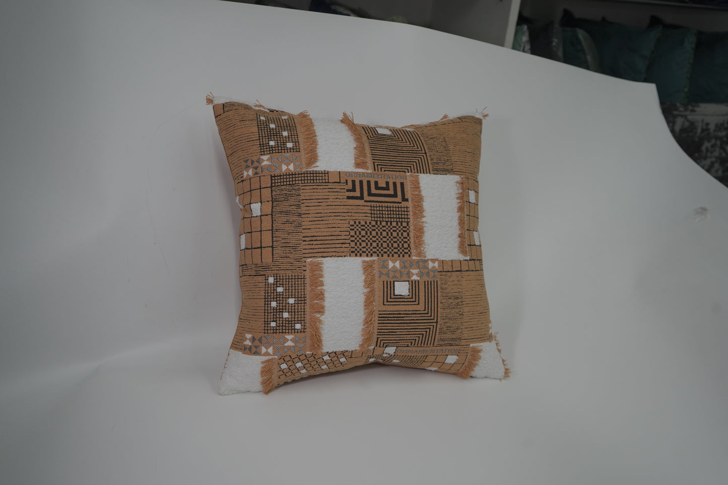 Soft Sofa Cushions: Plush, Washable, Decorative for Living Room/Bedroom,JNY23280 ORANGE